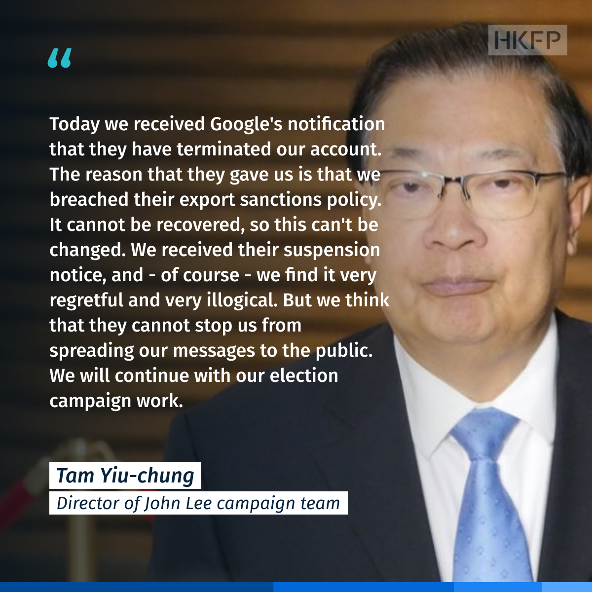Hong Kong Free Press HKFP tweet media