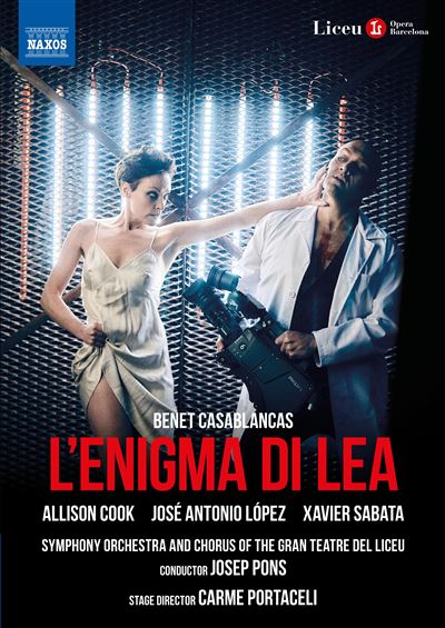 anaclasemusique's tweet photo. Benet #Casablancas Rafael #Argullol L’ENIGMA DI LEA #Liceu Carme #Portaceli et Josep #Pons avec Allison #Cook José Antonio #López Xavier #Sabata Sonia de #Munck Felipe #Bou etc. – Laurent #Bergnach signe notre chronique du DVD paru sous label #Naxos https://t.co/1lQO28Iwdx https://t.co/C2LWc9E54a