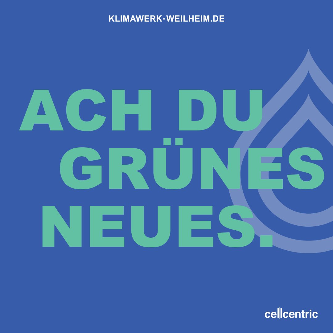 Die Ansiedelung des KLIMA | WERKS ist ein einmaliges Zukunftsprojekt. Für Weilheim. Für die Region, in der schon das Automobil erfunden wurde.

#weilheimteck #cellcentric #klimawerk