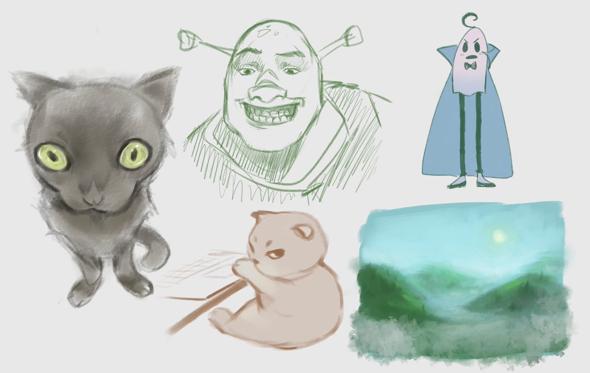 cloudburstvt's tweet image. tonight's art stream was so fun!! thank you everyone that requested &amp;amp; dropped by to chat💚 thanks a ton to @maehxmVT for the raid! i love drawing so much and doing it with company is always an absolute blast.