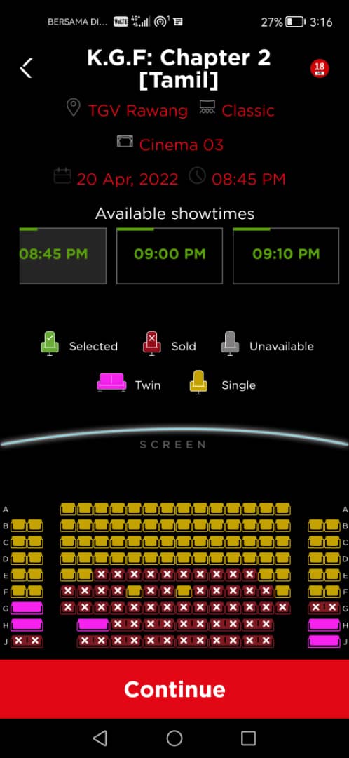 Showtime tgv rawang cinema Now Showing