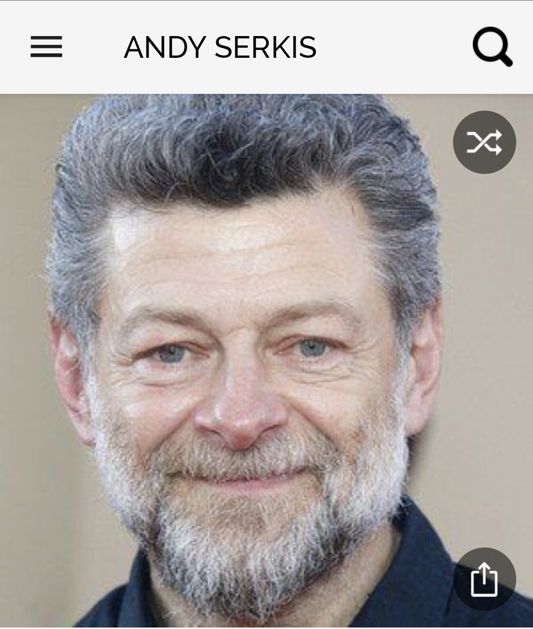 Happy Birthday to this great actor.  Happy Birthday to Andy Serkis 