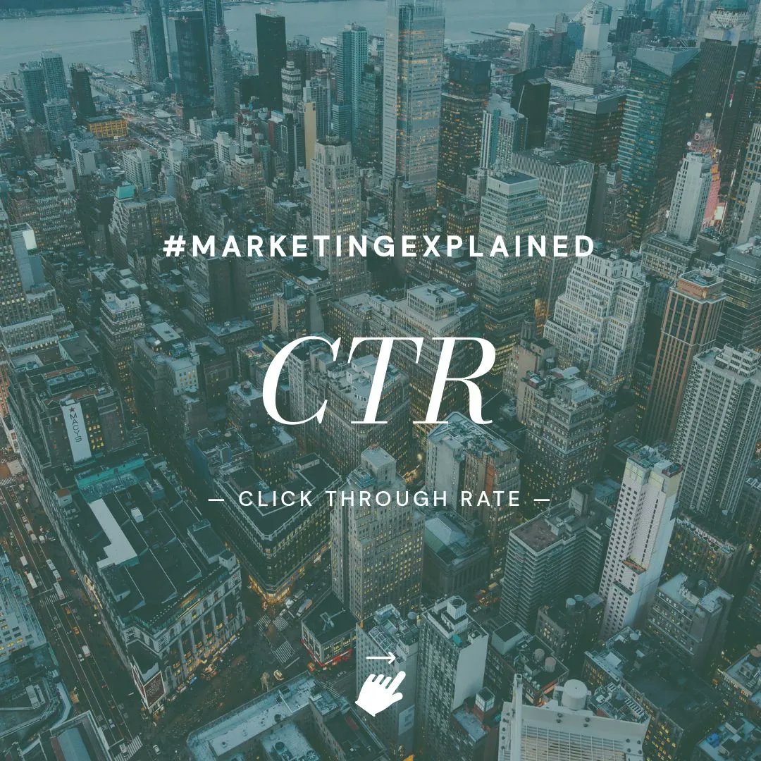 agonosdigital's tweet photo. After a brief introduction to #KPIs earlier this week, we're back with another #marketingexplained. Today's definition is about click through rates! 🖱️🖱️ #ctrs #ctr #clickthroughrate #marketing #digitalmarketing #marketingexplained https://t.co/qdIrWaKYP5