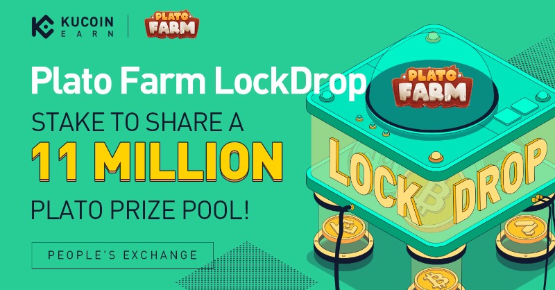 kucoincom's tweet photo. $PLATO @Plato_Farm will be available on #KuCoin from 10:00 am on April 20, 2022 (UTC). 

Users can stake $USDT/ $KCS/ $ETH assets to get a share of the 11,000,000 PLATO premium prize pool!