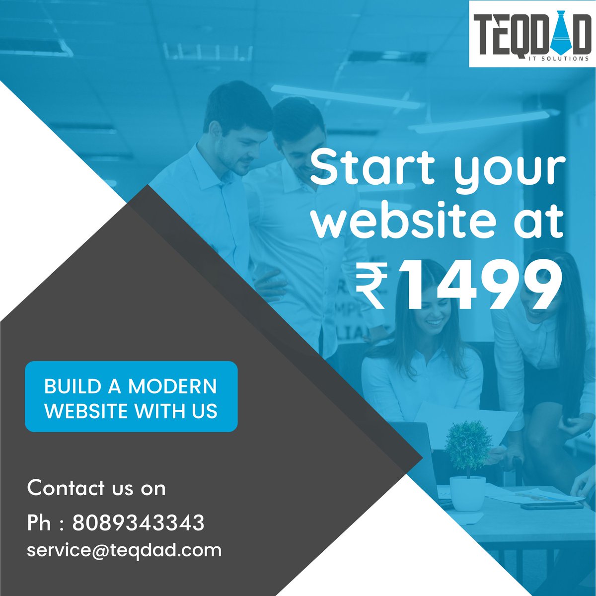 teqdad's tweet photo. We build modern and attractive websites that are very relevant and useful for your business at the lowest prices in the industry. Contact us to expand your business with attractive websites.
#teqdadITSolutions #website #webdevelopment #webdesign #WebApp https://t.co/GewW0WKfMk