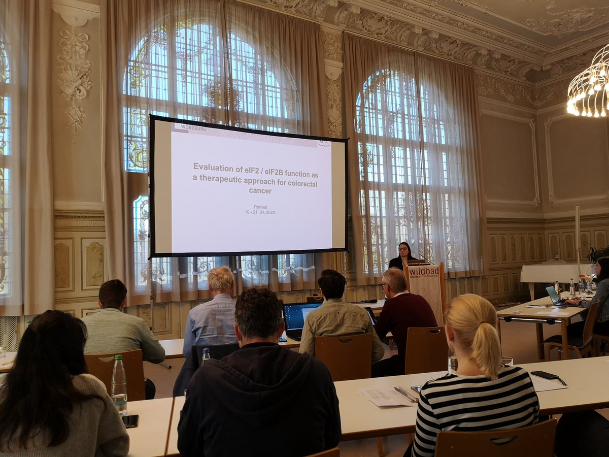 Starting our 2nd day of retreat and looking forward to many interesting talks! Our PhD students Hanna &amp; Ivana presented a great overview of their projects, dealing with translation regulation in #colorectalcancer and potential therapeutic targets 👩🏼‍🔬👩🏻‍🔬