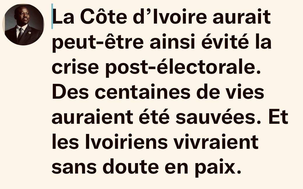 Guillaume K. Soro tweet media