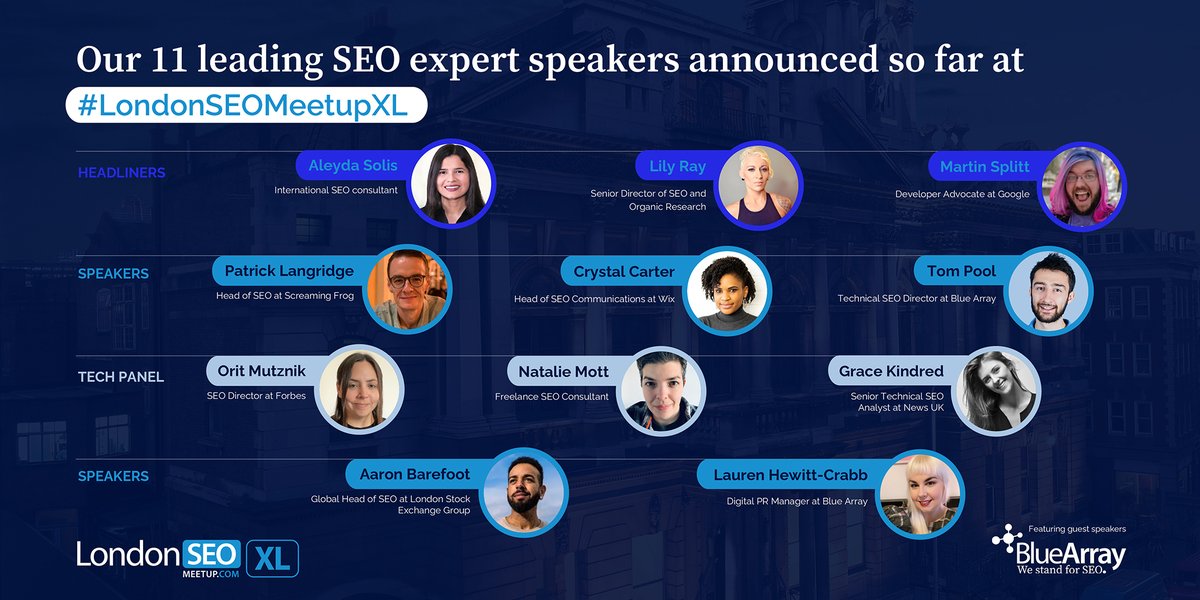 There are only TWO WEEKS until we open the doors for #LondonSEOMeetupXL at <a href="/ShoreditchTH/">Shoreditch Town Hall</a>... Who's coming? What speaker are you most excited for? How many tweets am I going to write in one day? 

Join us on May 4th to get stuck in: londonseomeetup.com/xl/