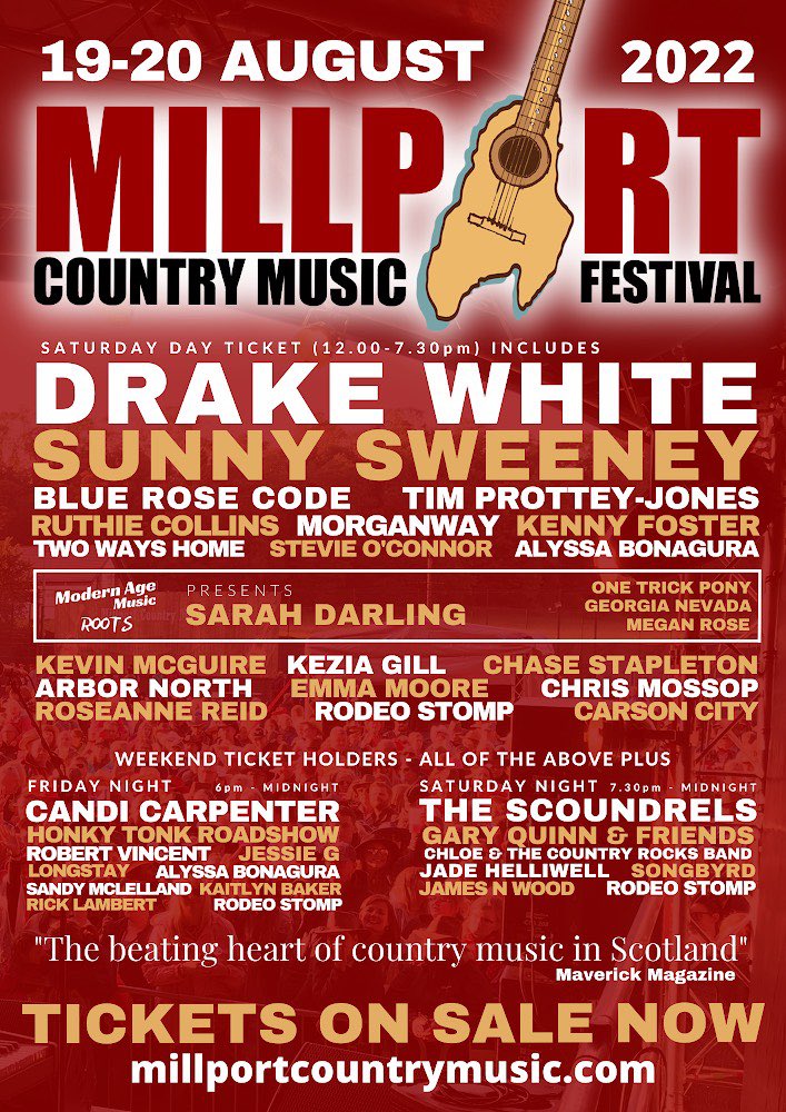 One Trick Pony (@onetrickponyoff) on Twitter photo Over the moon to announce that we’ll be performing <a href="/MillportCountry/">MillportCountryMusic</a> Festival 🎸
Our very first festival as OTP; what a way to kick off summer amongst this INCREDIBLE line-up! Appearing on Cactus Stage - Saturday 20th 🌵
Thank you <a href="/ModernAgeMgt/">ModernAgeMusicHQ</a> 💛
🎫 millportcountrymusic.com Over the moon to announce that we’ll be performing <a href="/MillportCountry/">MillportCountryMusic</a> Festival 🎸
Our very first festival as OTP; what a way to kick off summer amongst this INCREDIBLE line-up! Appearing on Cactus Stage - Saturday 20th 🌵
Thank you <a href="/ModernAgeMgt/">ModernAgeMusicHQ</a> 💛
🎫 millportcountrymusic.com
