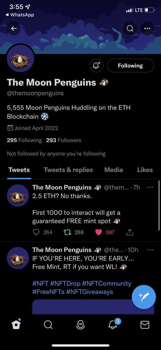 elcucuy_____'s tweet photo. @themoonpenguins let’s go https://t.co/AuxXZAwC3E