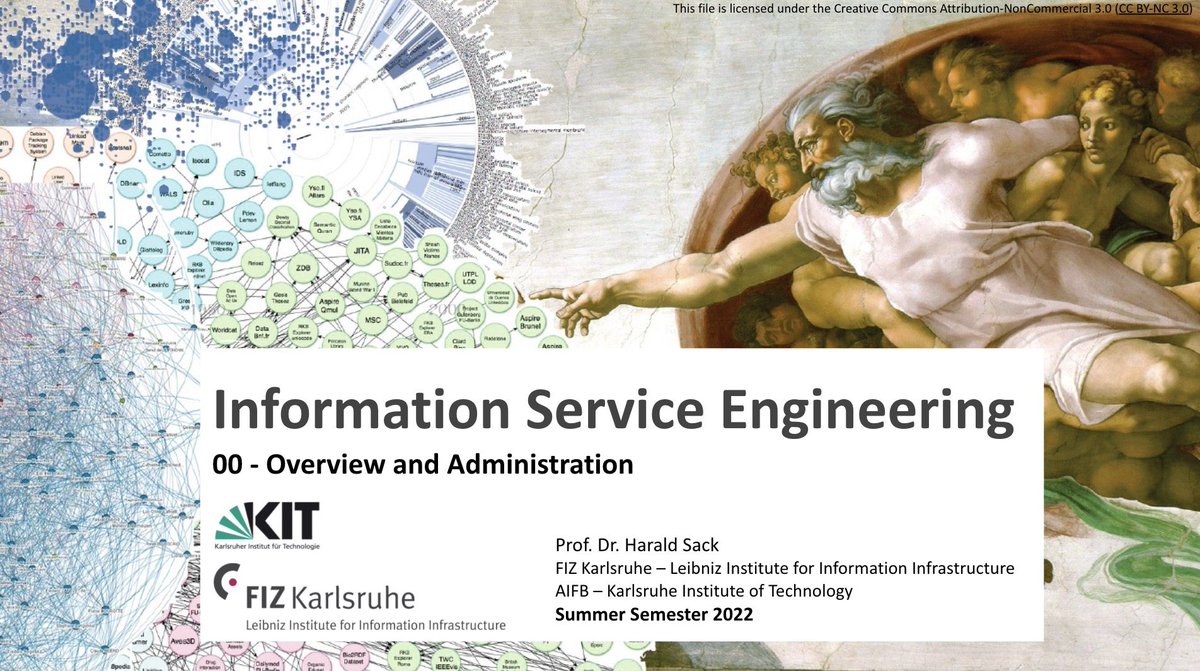 Harald Sack (@lysander07) on Twitter photo Today, our lecture "Information Service Engineering" #ISE2022 at <a href="/KITKarlsruhe/">Shmoopy</a> started with an introduction into the course topics, as e.g. #NLP, #KnowledgeGraphs, #MachineLearning. Follow the lecture via our #youtube channel:youtube.com/channel/UCjkkh…
<a href="/fiziseka/">Information Service Engineering Group (FIZ-ISE)</a> <a href="/FIZKarlsruhe/">FIZ Karlsruhe</a> Today, our lecture "Information Service Engineering" #ISE2022 at <a href="/KITKarlsruhe/">Shmoopy</a> started with an introduction into the course topics, as e.g. #NLP, #KnowledgeGraphs, #MachineLearning. Follow the lecture via our #youtube channel:youtube.com/channel/UCjkkh…
<a href="/fiziseka/">Information Service Engineering Group (FIZ-ISE)</a> <a href="/FIZKarlsruhe/">FIZ Karlsruhe</a>