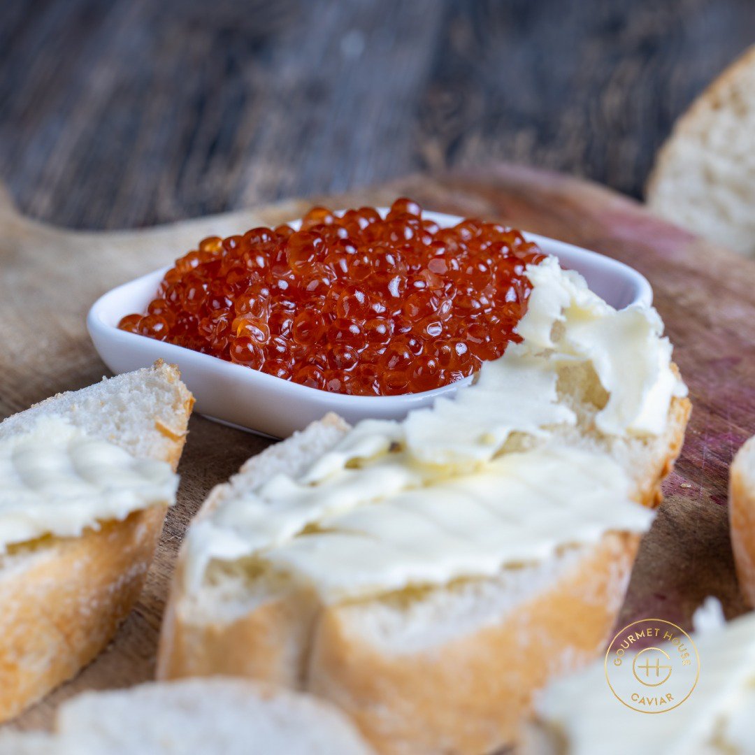 Trout Eggs caviar with white baguette is the perfect delicacy that will make you fall in love. The beautiful texture has an explosion of flavors to please your palate. 
Buy Caviar from Gourmet House. 
Visit Us: gourmethouse.com
.
.
.
.
#Gourmethousecaviar #caviar