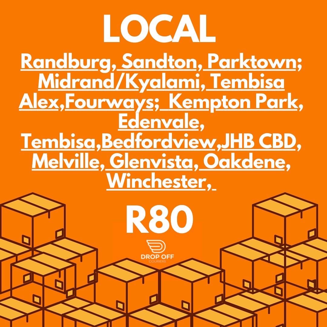 DropOffCouriers's tweet image. We figured let’s at least start with what we can do for some, while we try and figure out what we can do for all. So we made a lekker local rate. #dropoffcouriers