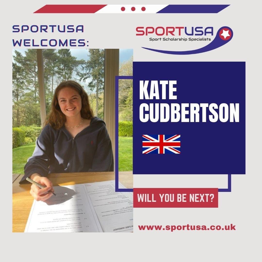 “NEW SIGNEE”
Hockey Player Kate Cudbertson joins #TeamSportUSA 
Class of ‘23 🇺🇸.

Supporting Collegiate journeys!

Will you be next?

For more on how we can help you to pursue your collegiate journey contact terry@sportusa.co.uk or download our brochure at sportusa.co.uk