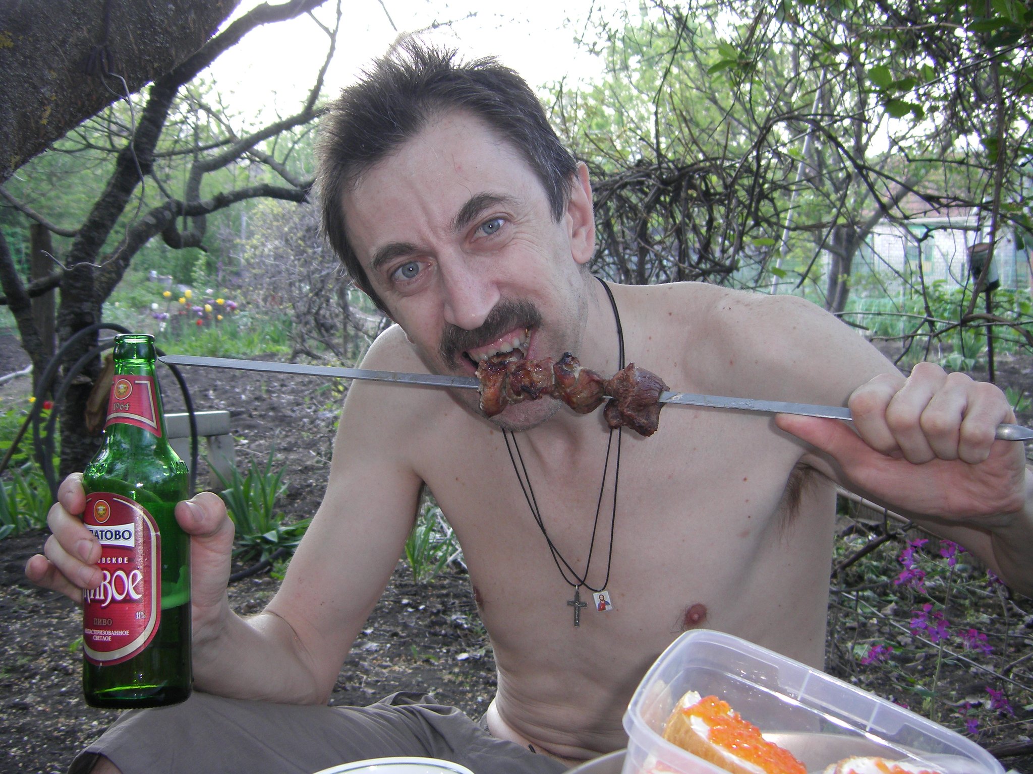 Шашлык и пиво