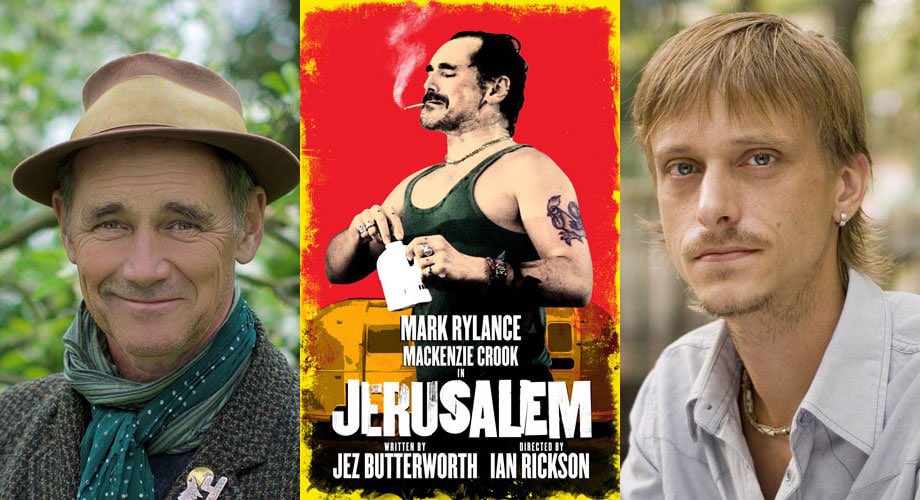 ronnie leek (@rjleek1) on Twitter photo You know, when you come out of  <a href="/JerusalemPlay/">Jerusalem The Play</a> so blown away that you can’t speak. And the morning after can’t stop talking about it? Well, that... #MarkRylance #MackenzieCrook You know, when you come out of  <a href="/JerusalemPlay/">Jerusalem The Play</a> so blown away that you can’t speak. And the morning after can’t stop talking about it? Well, that... #MarkRylance #MackenzieCrook