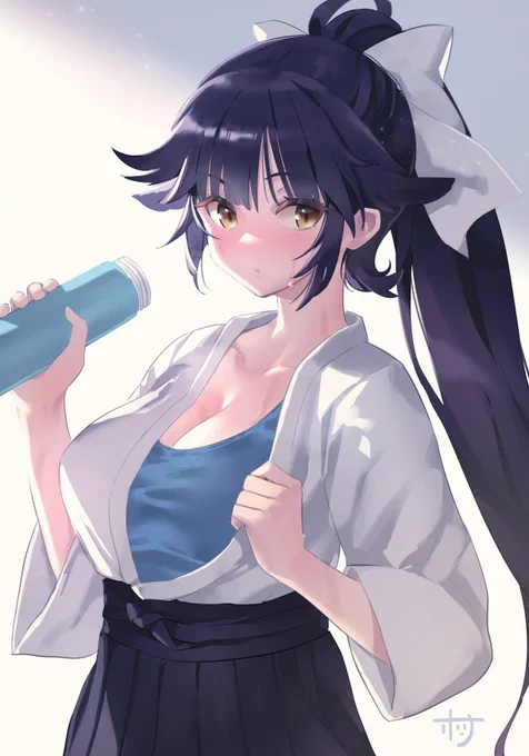 ボツにした方の高雄です。
#アズールレーン
#びそくぜんしんっ 