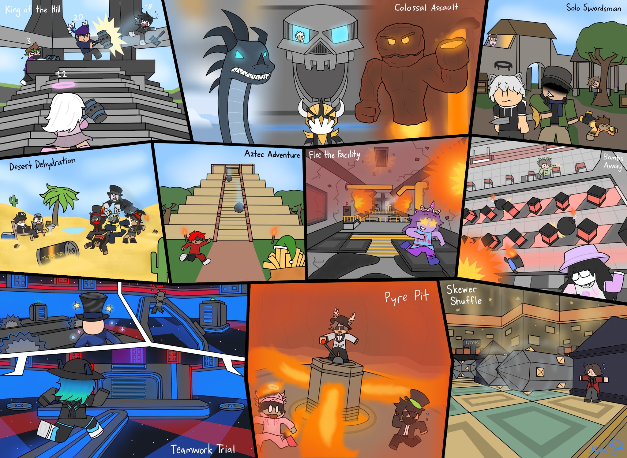 Best roblox games by KhiIxolMix on DeviantArt