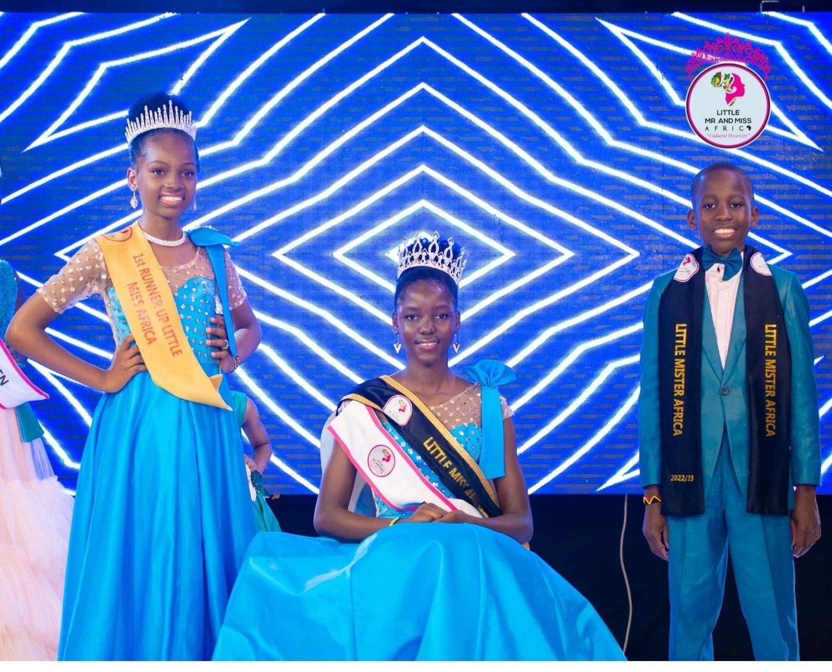 LMM_Africa's tweet photo. OUR 2022 LITTLE WINNERS
Little miss Africa : Melisa Ashley Kusima from Uganda 
1st runner up:Valeria Adoyo from kenya

Little mister Africa: Opio Bryon Timothy from Uganda https://t.co/geyoBZKwUl