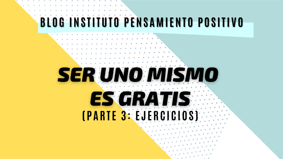 aserpositivo's tweet photo. Ser uno mismo es gratis (parte 3: ejercicios) https://t.co/KxSLU2FA1G https://t.co/ozHhDzXQwM