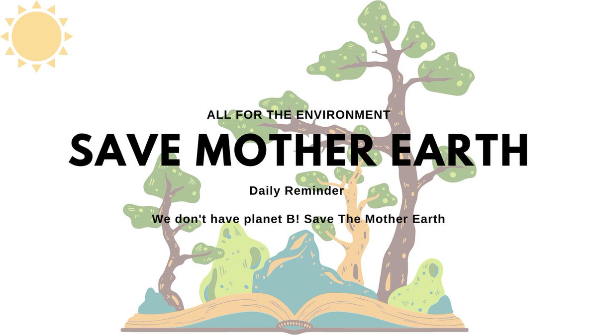Daily Reminder

We don't have planet b, save mother earth!

#LetTheEarthBreathe
#StopFossilFuel