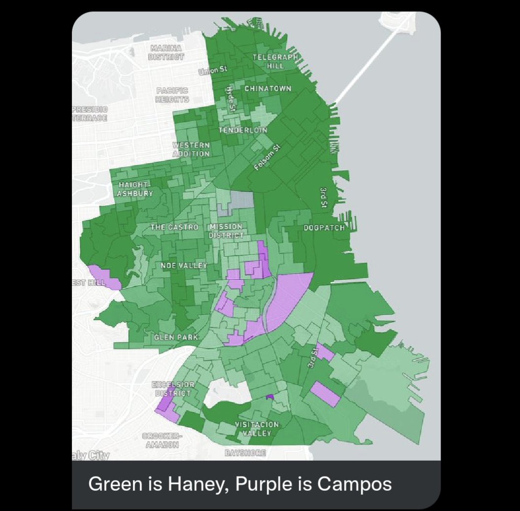 We won nearly every precinct.  

Let's work.