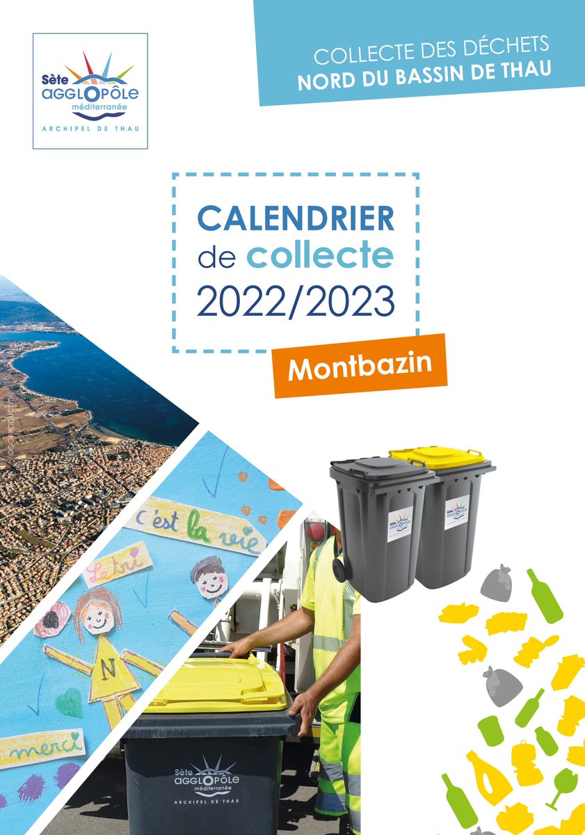 Sete_agglo_med's tweet photo. #Déchets Les nouveaux #calendriers de collecte pour les 6 communes du Nord du territoire sont désormais disponibles (mai 2022/avril 2023)➡️https://t.co/N3d5BSqaGo https://t.co/PILGu1QCiH