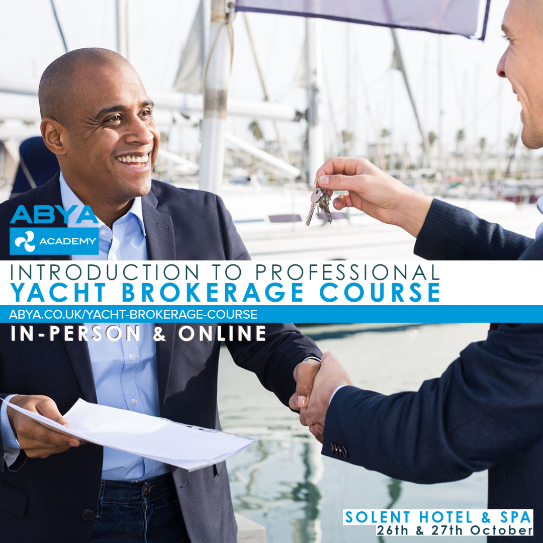 Looking for a #careerchange into Yacht Brokerage? We have the perfect solution for you, ABYA's Industry-Recognised, Introduction to Yacht Brokerage Course is now open for bookings 

Book today 🎯 Learn how to be a Yacht Broker

You can learn more here: abya.co.uk/courses/yacht-…