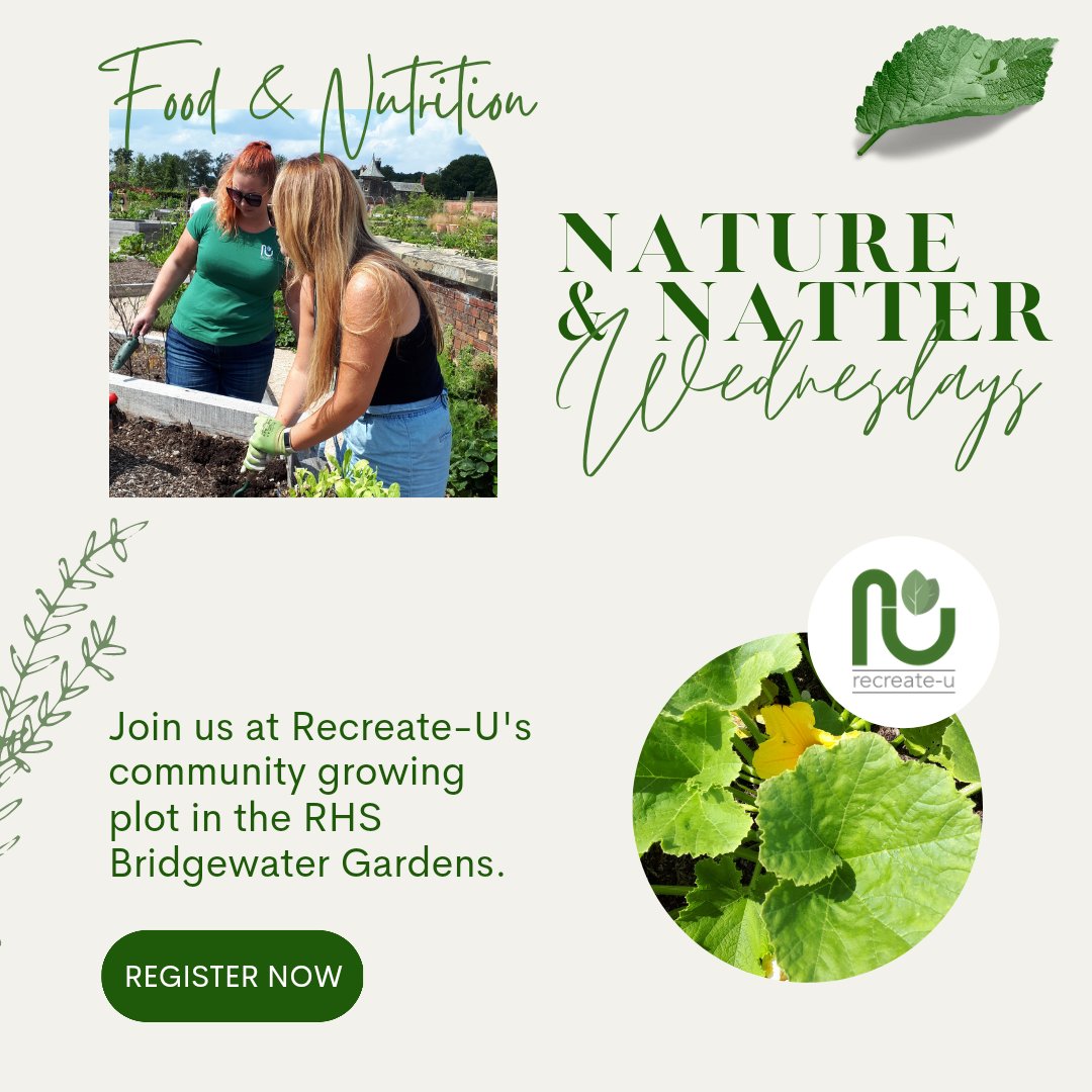Come and Join Us! #recreate-u #natureandnatter #RHS