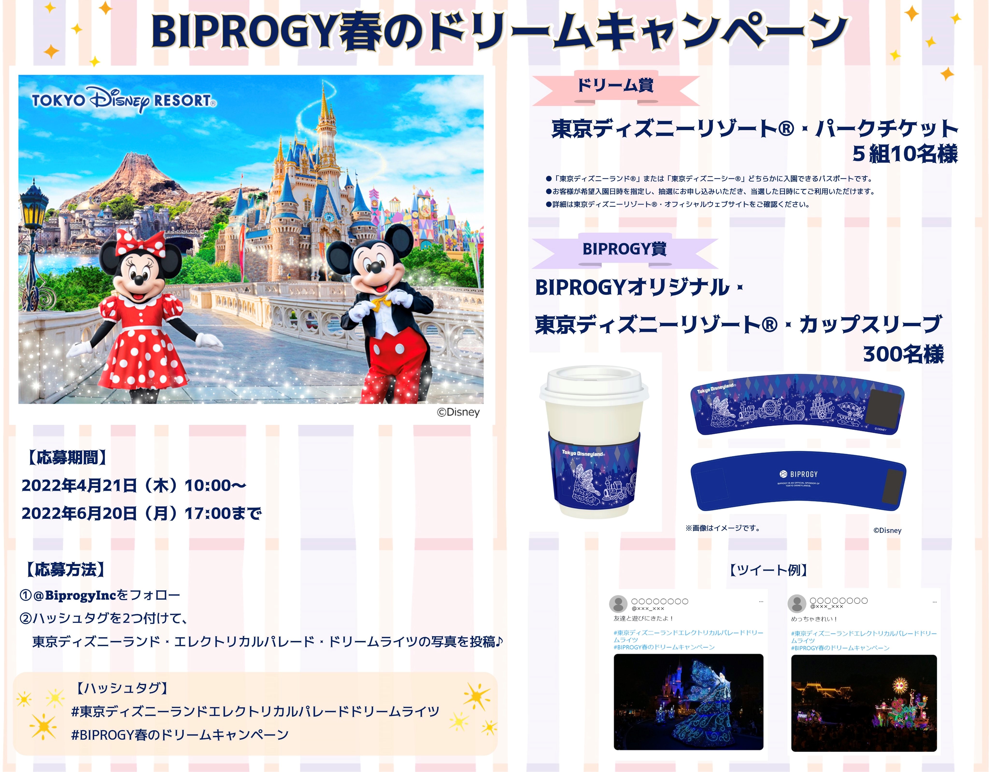 公式 Biprogy株式会社 パークチケットやオリジナルグッズが当たる 東京ディズニーランド エレクトリカルパレード ドリームライツの写真を撮って参加してね くわしくはこちら T Co Rhuvoutuq8 東京ディズニーランドエレクトリカル