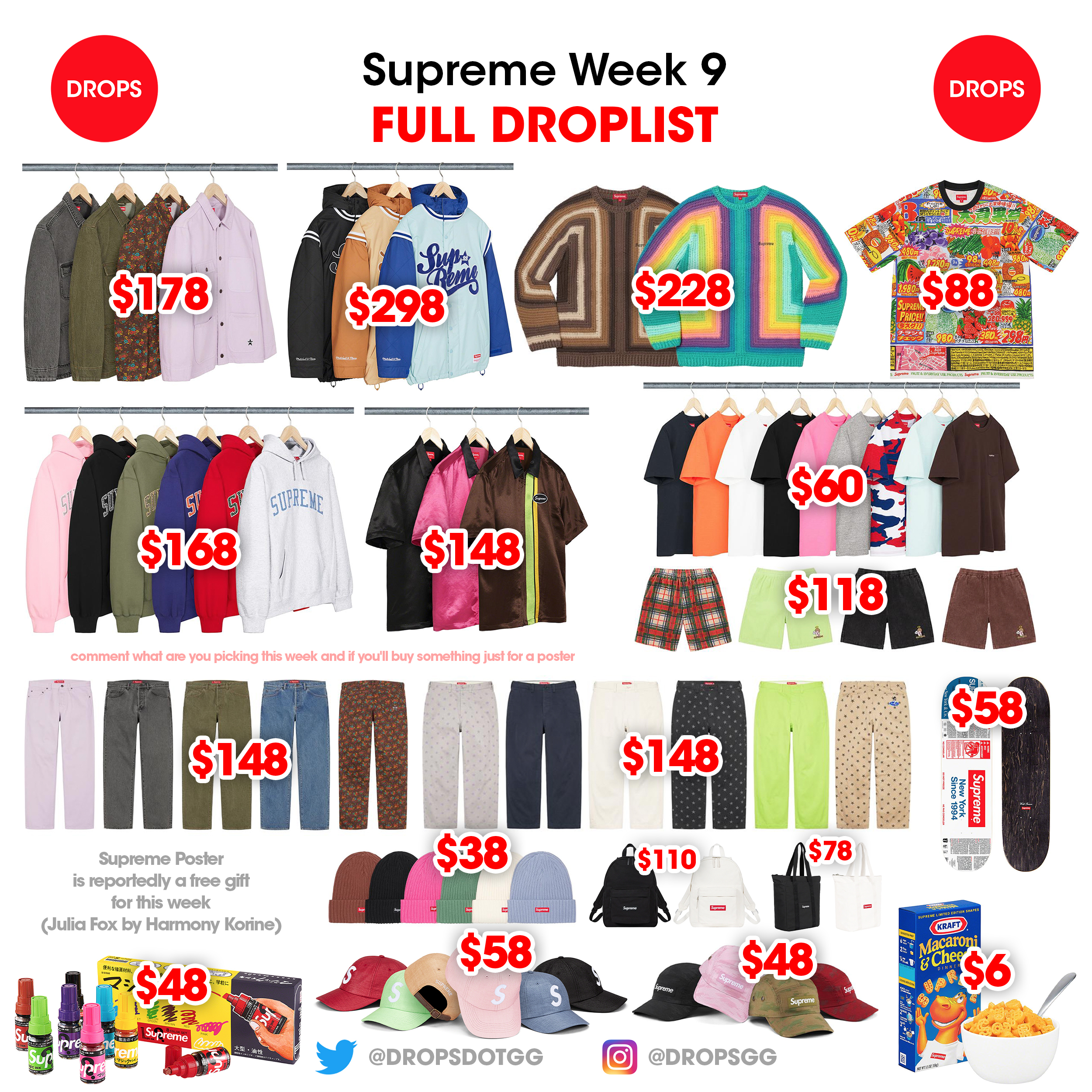 内祝い Supreme Supreme Twitter: Archive on Drops Denim Jacquard