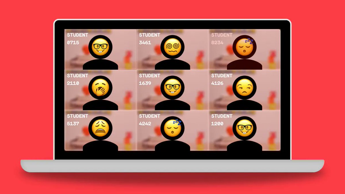 Intel y la empresa de educación virtual Class se han asociado para integrar una funcionalidad de reconocimiento facial que se ejecuta sobre Zoom. Intel afirma que su sistema detecta si las personas están aburridas, distraídas o confundidas en clase protocol.com/enterprise/emo…