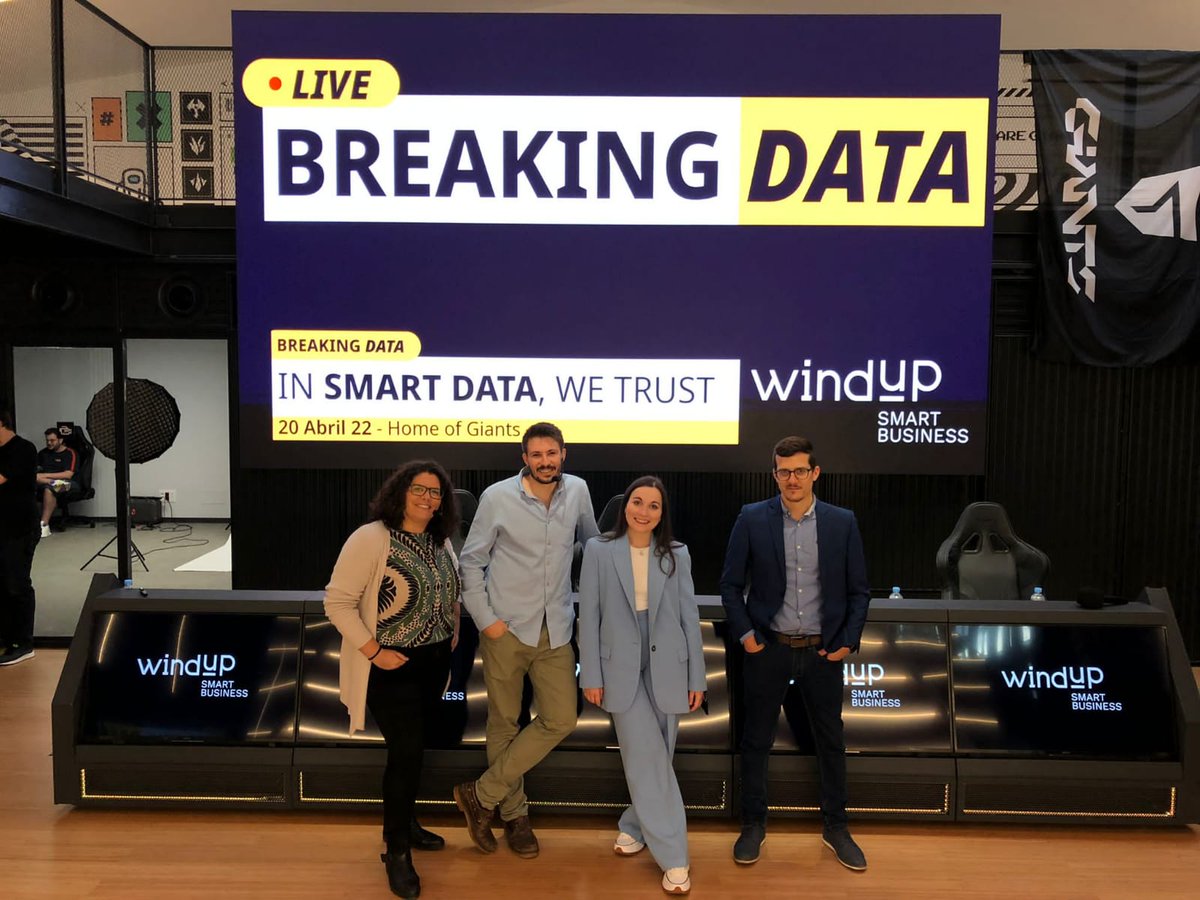 #BREAKINGDATA 🔴Todo preparado en <a href="/GiantsGaming/">GIANTX</a> para nuestro evento ✅
🟡Por qué es importante el #DATO 
🟡#CRO y #GA4
🟡Publicidad Digital 4.0
🟡Automatización, #EmailMarketing y #CRM 
Ready!