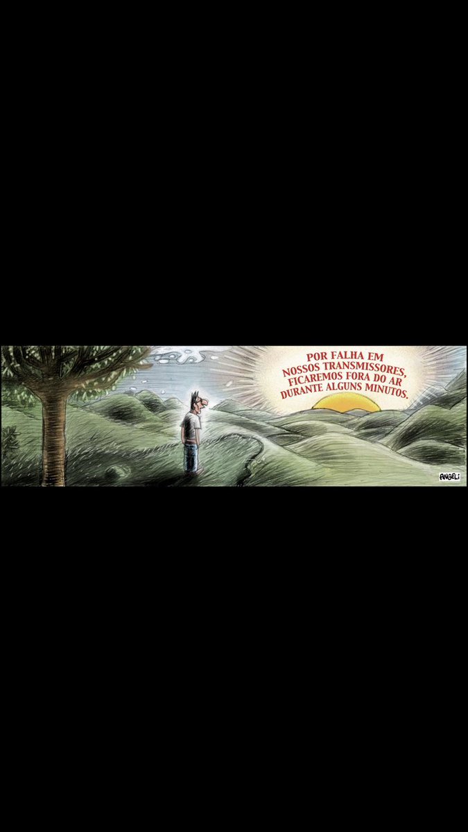 Angeli_'s tweet photo. É com tristeza e coragem que a família e os amigos de Angeli comunicam o fim, por questões de saúde, da histórica colaboração entre o autor e a Folha de S. Paulo. https://t.co/DyYT8ESvyW