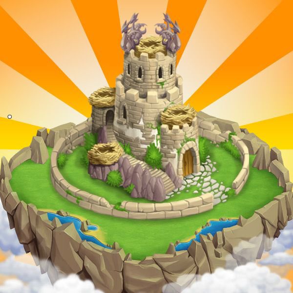 I have a new island to fill with amazing dragons! Look how big my Dragon City is getting! apple.co/1RsXFJL