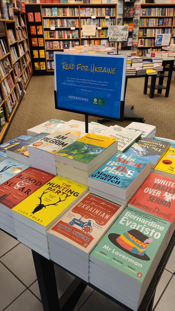 Launching today, #ReadForUkraine is a way for anyone to help those affected by the conflict in Ukraine. We have some amazing books where 100% of sales will go to support the work of <a href="/oxfamgb/">Oxfam</a> - your next great read could also make a real difference.