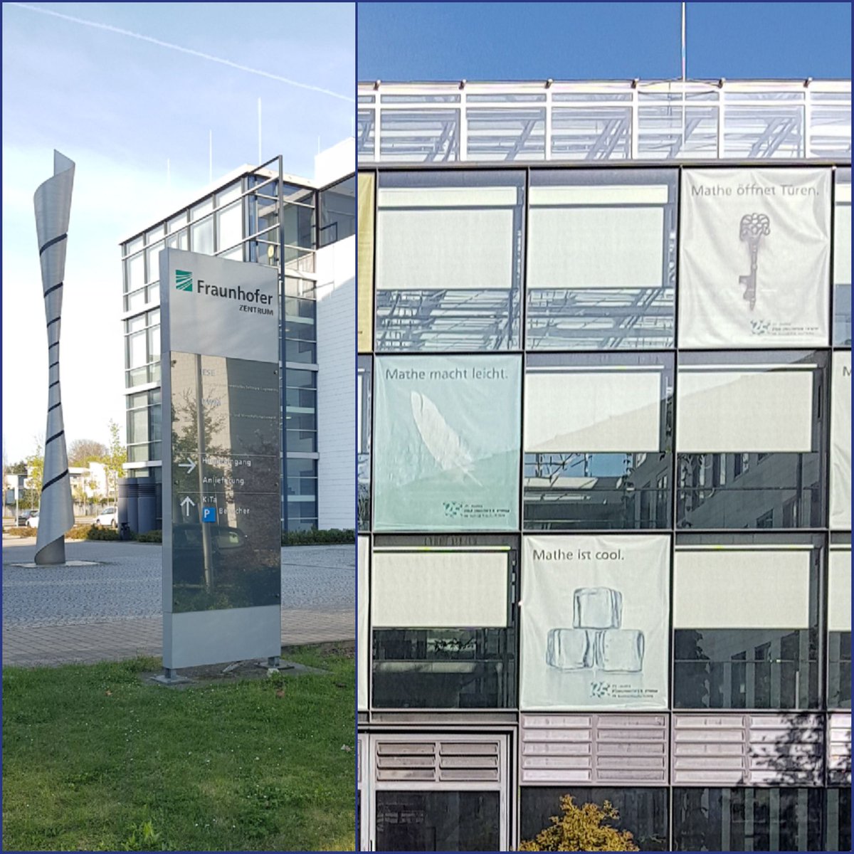 First day of secondment in Kaiserslautern! Excited to work with the <a href="/EtnThread/">THREAD_ETN 🇪🇺</a> team at <a href="/FraunhoferITWM/">Fraunhofer ITWM</a> #matheoffnettüren #phdlife @MSCActions #horizon2020