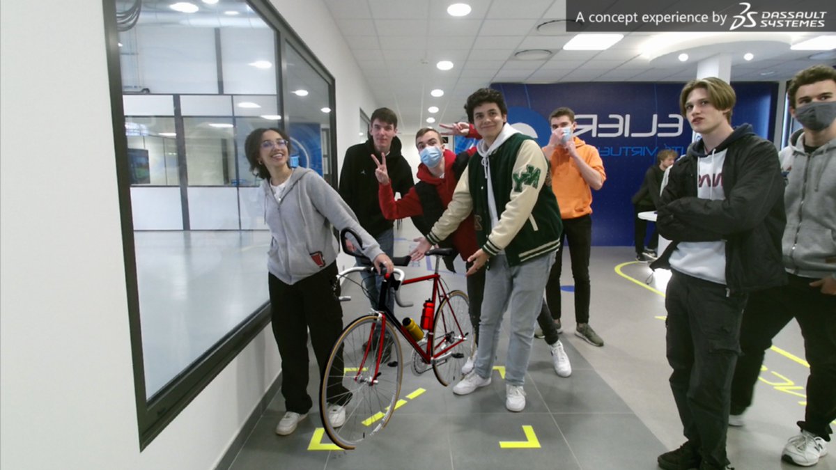 bikEpic3DS's tweet photo. I tried a bike in #AugmentedReality during the experiential track at #CampusFab. Come and try this #3DCustomization #3DEXPERIENCE and learn how #IndustrieDuFutur bridges experience and on-demand manufacturing. A #ConceptExperience by @3DSfrance's #3DEXPERIENCELab https://t.co/vKCstNqxcs