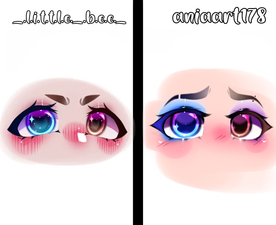 How to draw Gacha Eyes, Ibispaintx