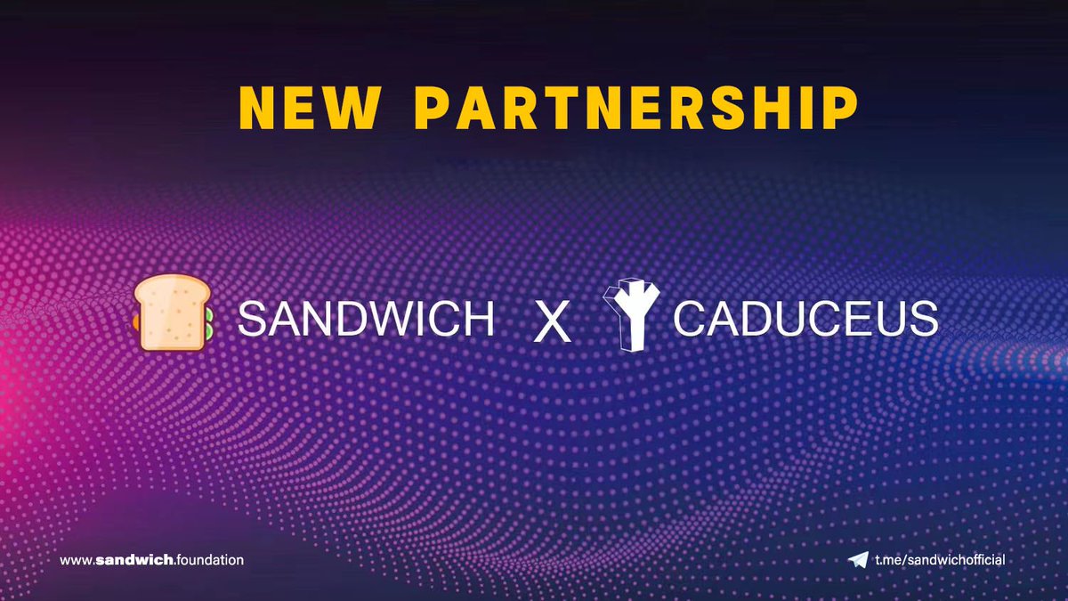 sandwich_en's tweet photo. 🥳We are glad to announce the partnership with 
@Caduceus_CMP 
🔥#Caduceus is a developer-friendly, easy-to-use underlying public chain platform which dedicated to metaverse development.
😎We will make deep cooperation with Caduceus. 
#NFT #Metaverse #Creditability #Community https://t.co/C6Med4X9jn