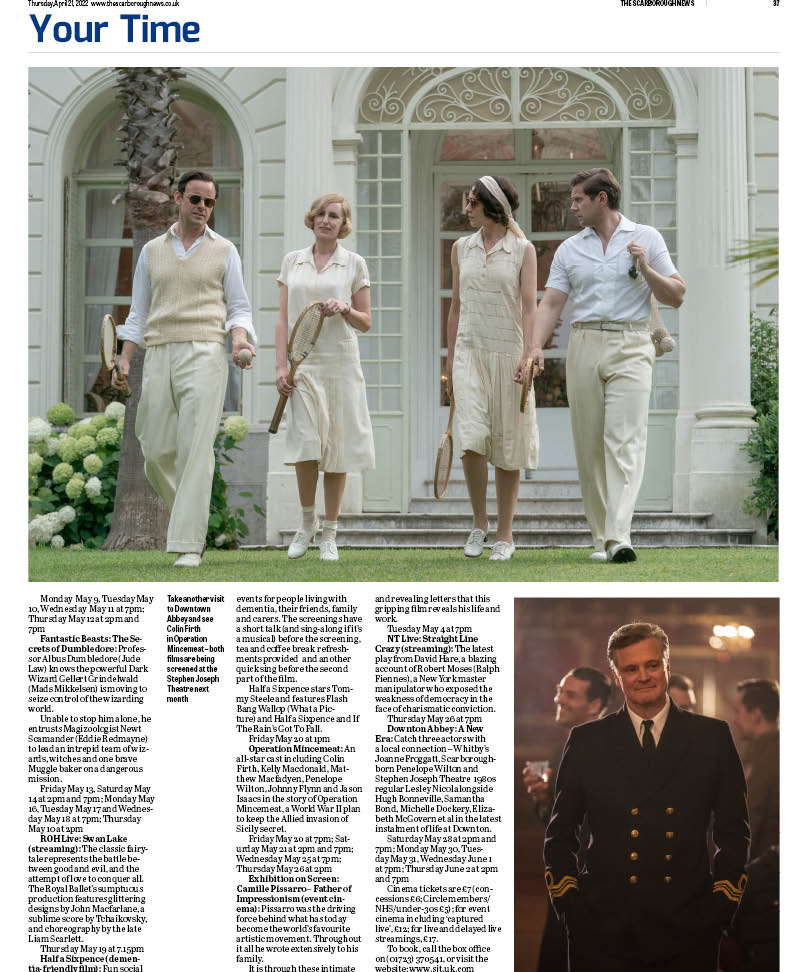 Sue Wilkinson (@suewilkinsonsn) on Twitter photo Film programme for May <a href="/thesjt/">Stephen Joseph Theatre</a> revealed in <a href="/TheScarboroNews/">The Scarborough News</a> tomorrow. Includes a mini-festival of films starring Scarborough-born Charles Laughton Film programme for May <a href="/thesjt/">Stephen Joseph Theatre</a> revealed in <a href="/TheScarboroNews/">The Scarborough News</a> tomorrow. Includes a mini-festival of films starring Scarborough-born Charles Laughton