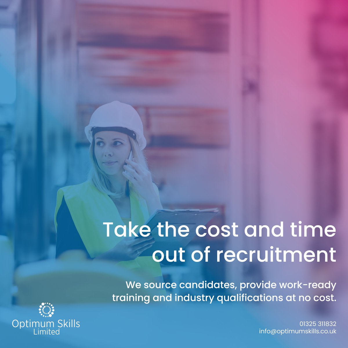 Did you know Optimum Skills can support your business with free recruitment of candidates to meet your business needs? We provide full industry-ready training and qualifications to all candidates at no cost.

#OptimisingPotential https://t.co/LntJsb1Uqy