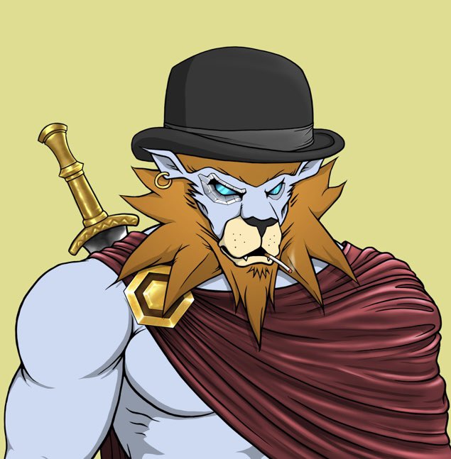 criptoloka's tweet image. Hey #LoadedLionsFam! Just bought this beauty and I’m so happy to be part of the community! 🦁❤️

#LoadedLions #cro #crofam @LoadedLions_CDC