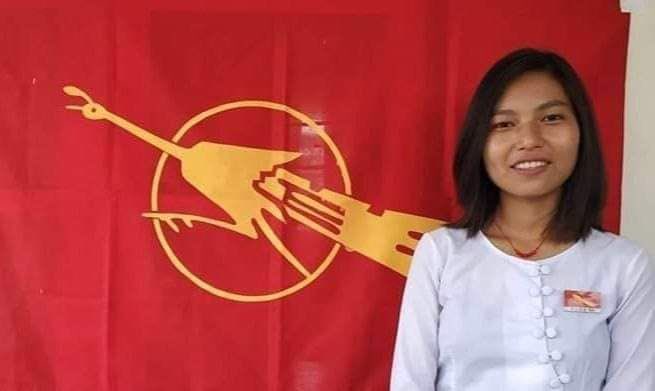 cyrus2299's tweet photo. Aye Nanda Soe, a chairperson of the Sagaing University Students' Union (ABSU), who had been abducted in Sep 19, 2021, couldn’t still be contacted after 7 months of abduction. Her whereabouts remains unknown. #2022Apr20Coup #WhatsHappeningInMyanmar https://t.co/aIlZj50kpT