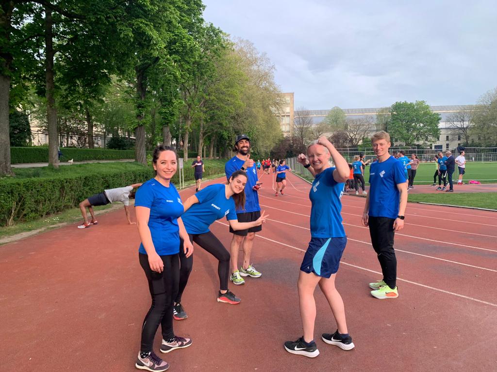 FIPRAinsight's tweet photo. 🇺🇦 🏃Proud of our active running team, which comes together every week to enjoy the fresh air and exercise. This week we participated in #RunforEurope to raise funds for #Ukraine and scale up support for all those impacted by the crisis.
#FasterFurtherStrongerTogether #FIPRun https://t.co/bAlDj3CucW