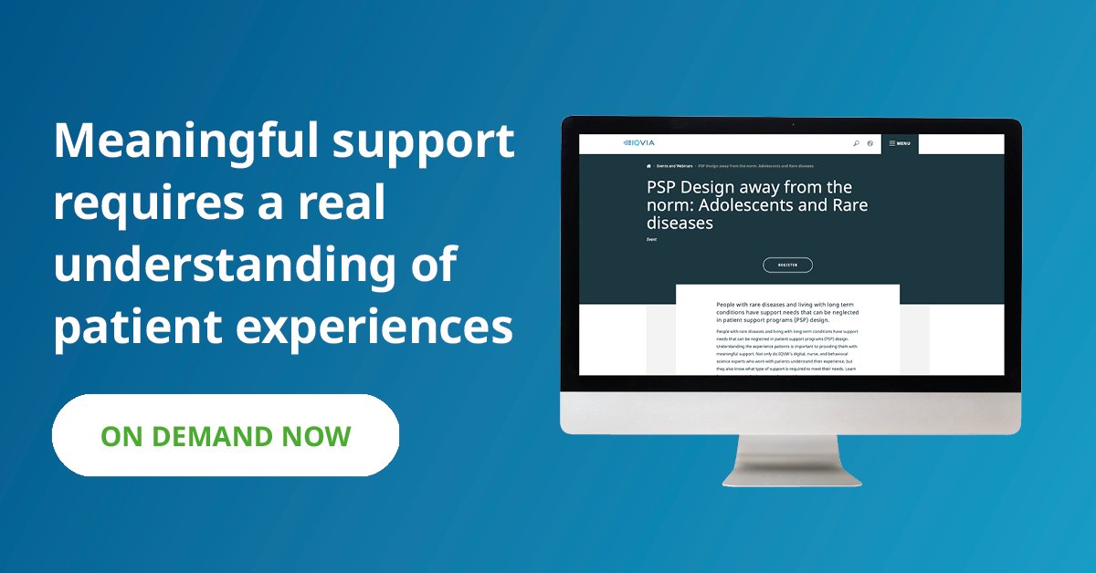IQVIA_global's tweet photo. People living with #rarediseases and long-term conditions require support that can often be neglected. IQVIA's #PatientSupportProgram team works with patients to truly understand their experience to provide optimal support.
https://t.co/4pJn10QAG9 https://t.co/jkOXUxDWeh