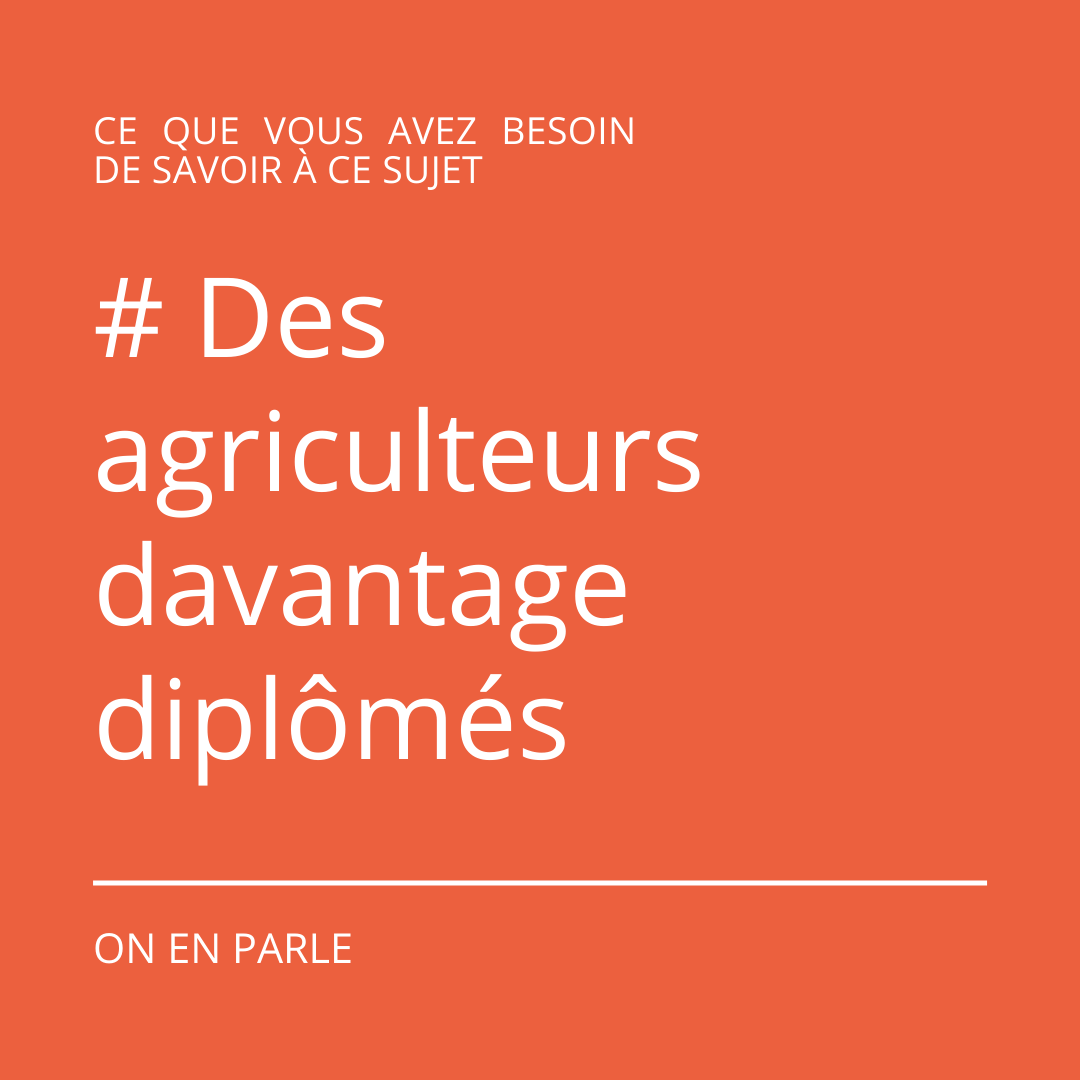 biotoutcourt's tweet photo. 👩🏻🎓 Aujourd’hui, les jeunes qui s’installent sont de plus en plus diplômés.
L’évolution des métiers dans l'agriculture demande des compétences plus poussées dans de nombreux domaines.
#agroécologie #agronomie #bioetlocal #consommationdurable #produitbio #planeteterre https://t.co/WDO1bHTWca