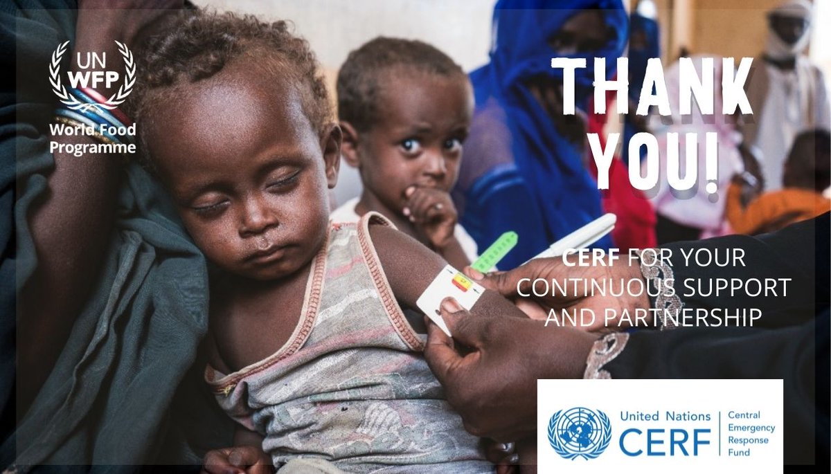 WFP_Sudan's tweet photo. Malnutrition rates are very high in crisis affected areas of #Sudan 🇸🇩

Thanks to @UNCERF's new contribution of USD 4.1 million

@WFP will be able to provide nutritional support to 5⃣4⃣0⃣0⃣0⃣ pregnant and nursing women and children under 5. https://t.co/l9GVx9eB74