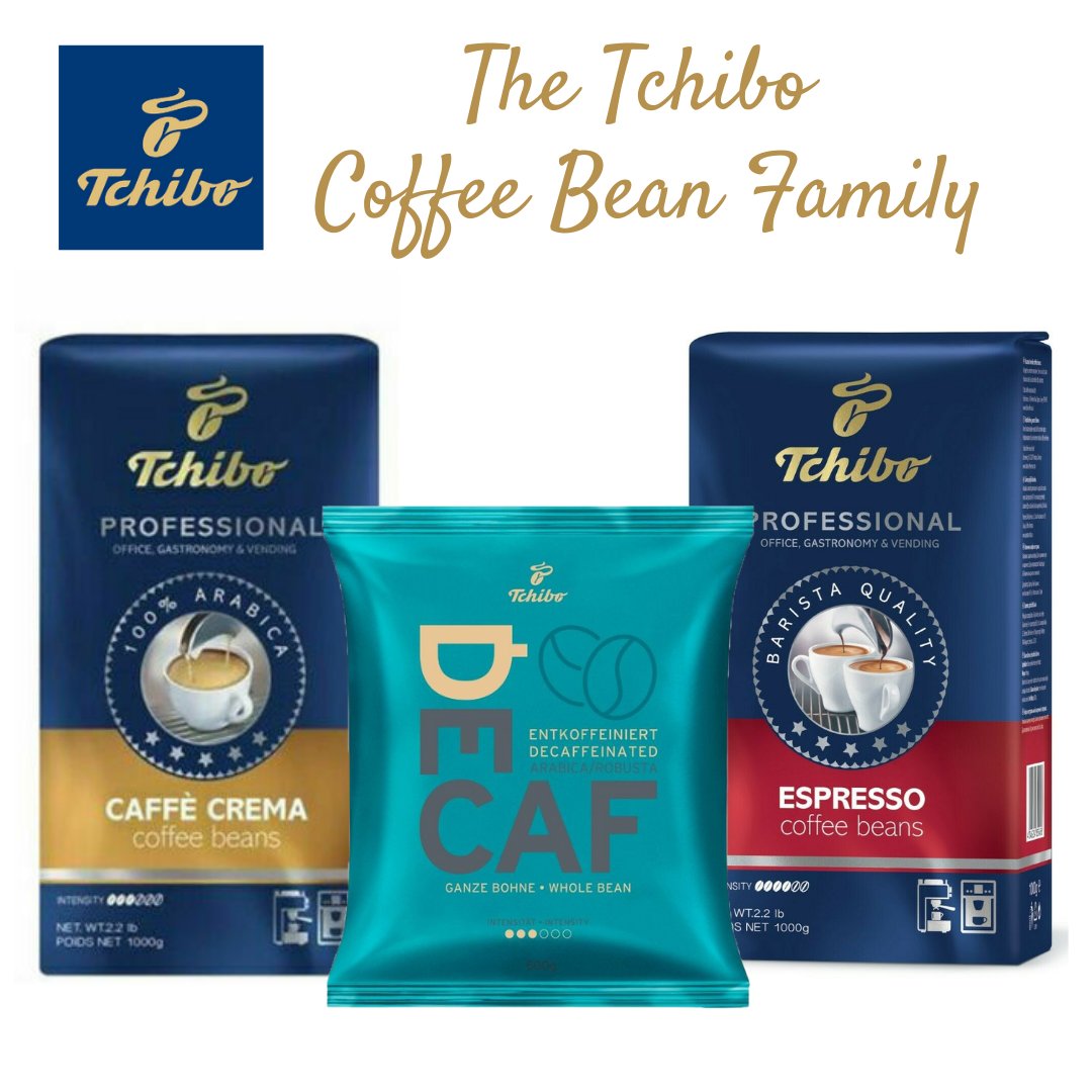 Here's our little Tchibo coffee bean family, this is one of our most popular brands. 

Why not try one of our customer's favourites?

ow.ly/9lA450IHIna

#tchibo #coffeebeans #coffee #caffecrema #espresso #professional #decaf #fullystocked #readytogo #customerfavourite