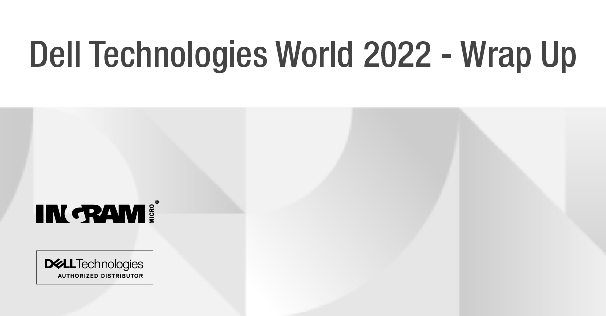 #DellTechnologies World 2022 - Wrap Up. Vom 02. Mai bis zum 05. Mai findet in Las Vegas die #Dell Technologies World statt. #IngramMicroDE präsentieren Ihnen die technologischen Highlights der Sessions und #KeyNotes. Jetzt anmelden: lnkd.in/dw98pXb3